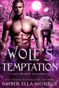 Cover of Wolf's Temptation by Amber Ella Monroe